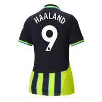 Manchester City Erling Haaland #9 Vieraspaita Naiset 2024-25 Lyhythihainen